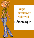 Paige halliwell D